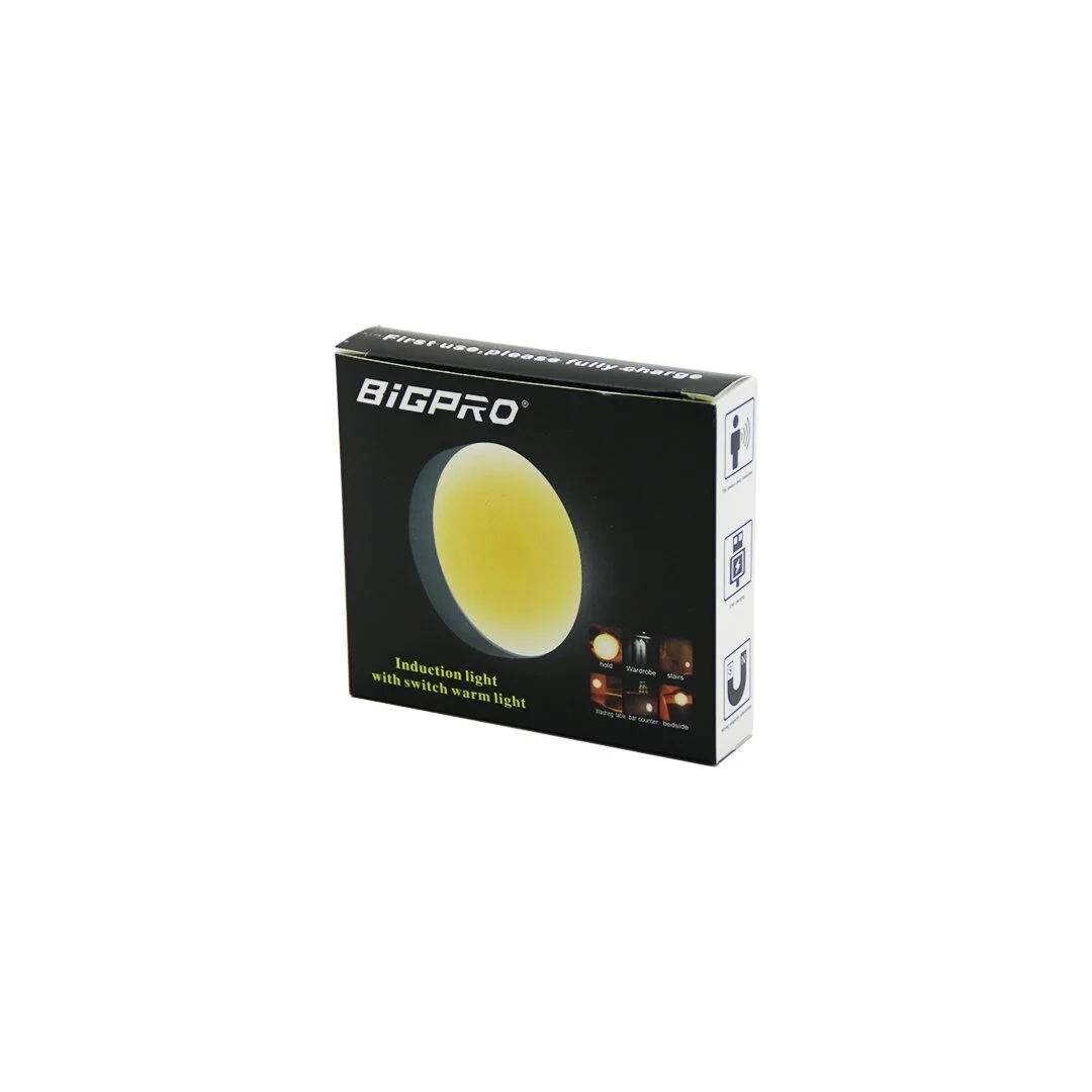 Sensörlü=0--3mt  Usb Şarjlı  Sarı Led Yuvarlak Lamba Çap: 8.3cm - Kalınlık: 2cm Bx40 Fiyatı, Yorumları ve Özellikleri