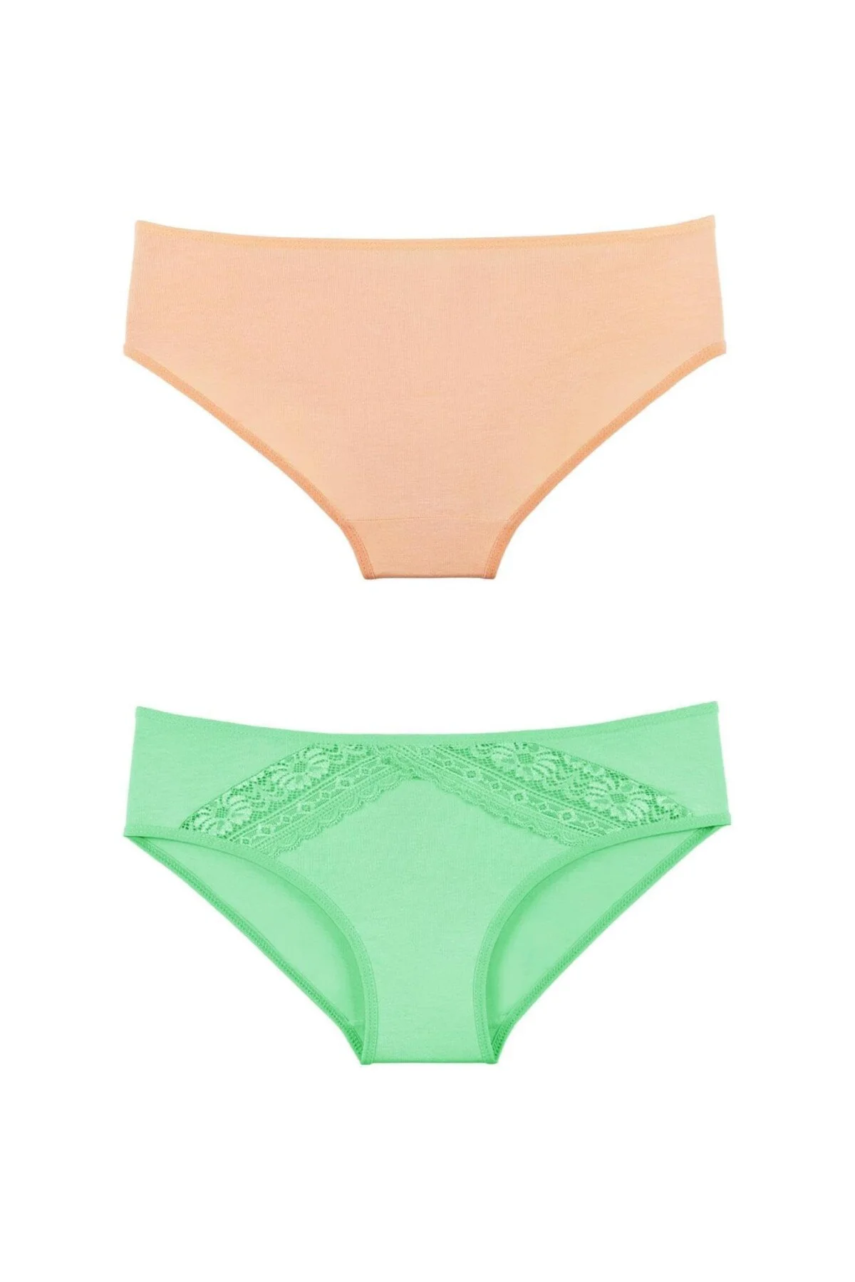 Sensu Kadın Dantel Detaylı Slip 5'Li Külot Set - Kts4005
