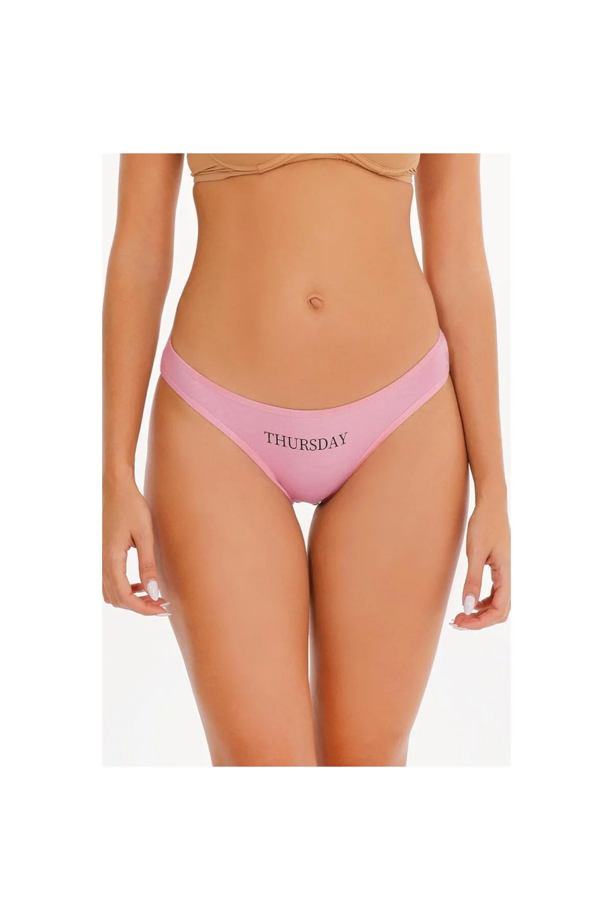 Sensu Kadın Gün Baskılı Pamuklu Slip 7li Külot Set - Model3 Medium