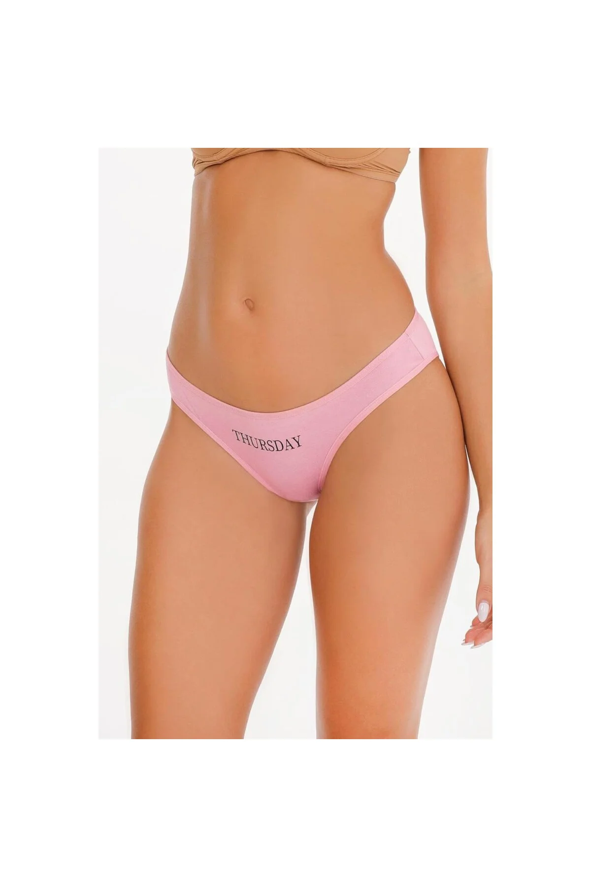 Sensu Kadın Gün Baskılı Pamuklu Slip 7li Külot Set - Model3 Medium