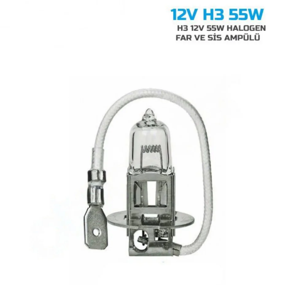 Sentinel H3 Halojen Far Ampülü 12V 55Watt Sarı Sentinel H3 Halojen Far Ampülü 12V 55Watt Sarı