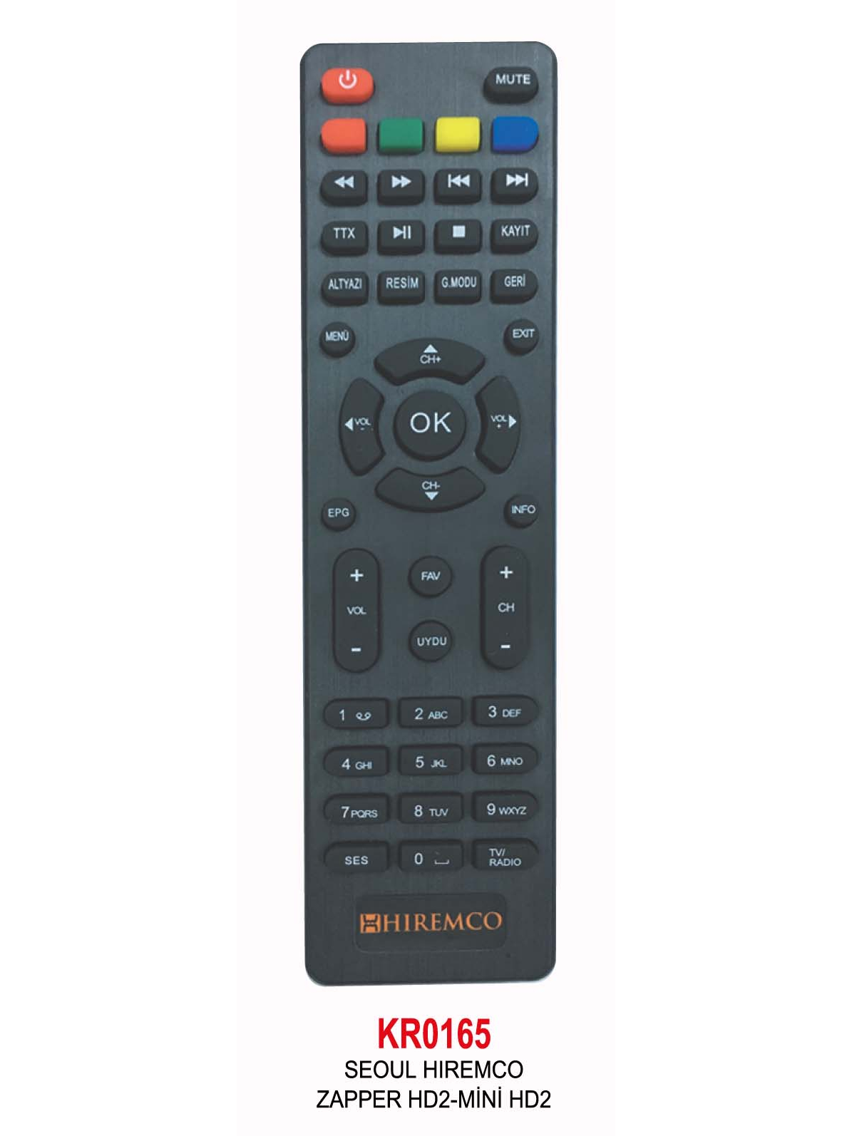SEOUL HIREMCO-ZAPPER HD2-MİNİ HD2 KUMANDA