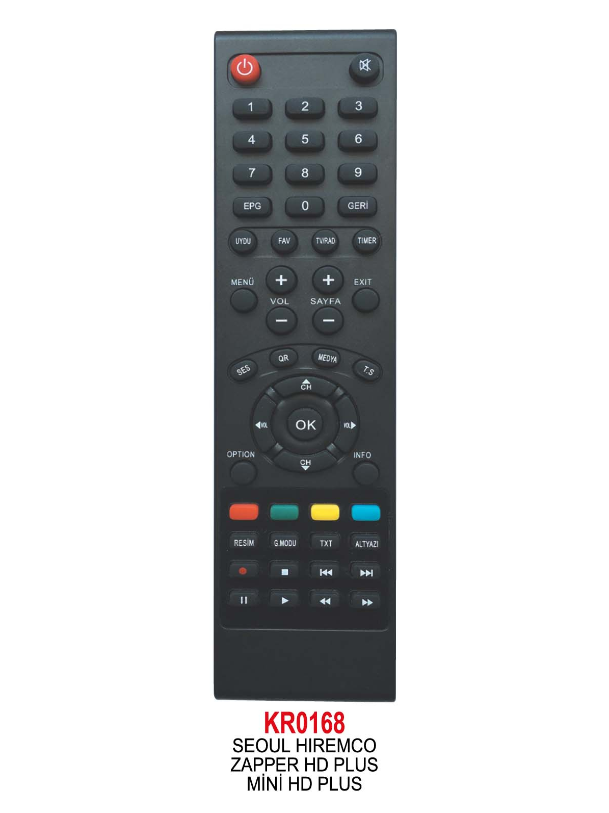 SEOUL HIREMCO-ZAPPER HD PLUS-MİNİ HD PLUS KUMANDA