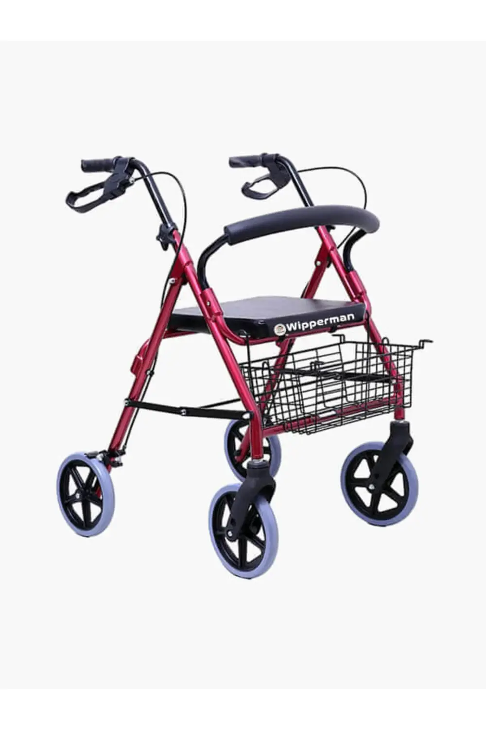 SEPETLİ Arkalıklı Tekerlekli Yürüteç Walker Ekonomik Rollator Has