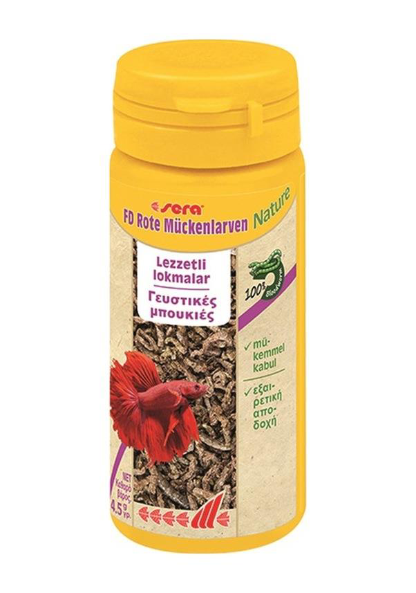 Sera  Fd Rote Mückenlarven Kankurdu Süs Baliklari İçin Yem 50 Ml