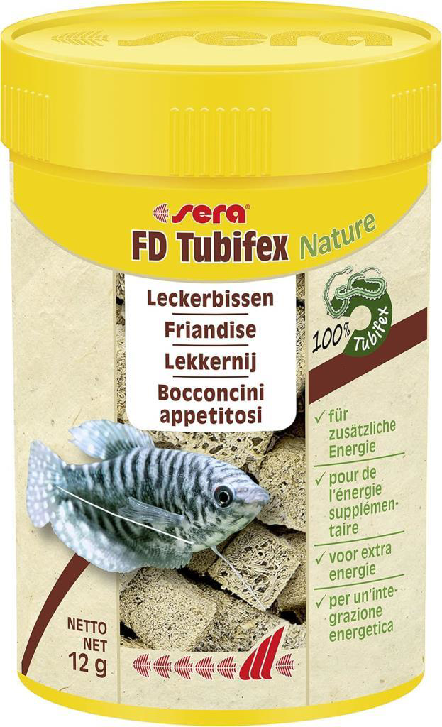 Sera  Fd Tubifex Nature 100Ml 12Gr