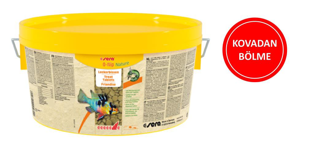 Sera O-Nip Tablet Etçil Balik Yemi ( Kovadan Bölme ) 50 Gr Sera O-Nip Tablet Etçil Balik Yemi ( Kovadan Bölme ) 50 Gr