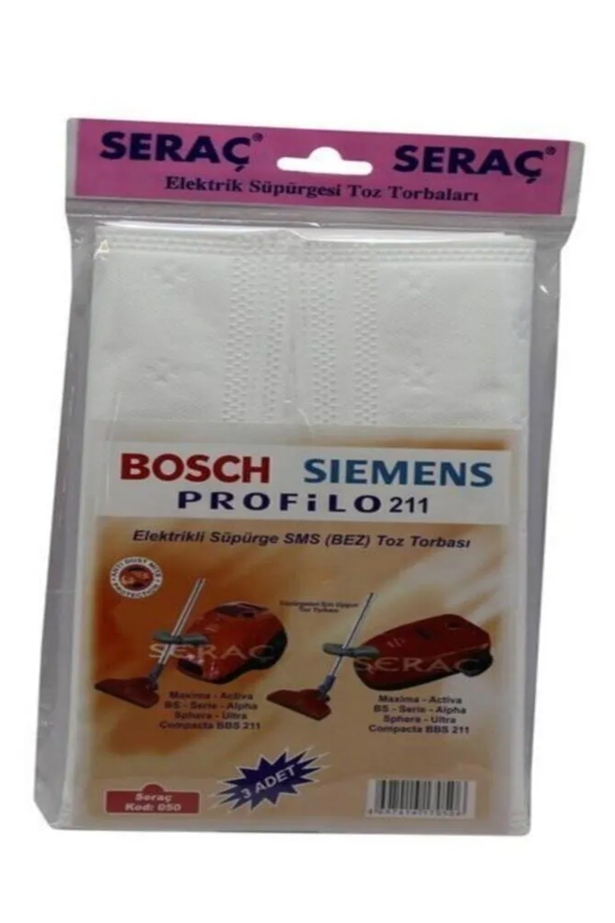 Just Cheap Store Seraç Bez Süpürge Torbasi Bosch Siemens No:050 Süpürge Torbasi