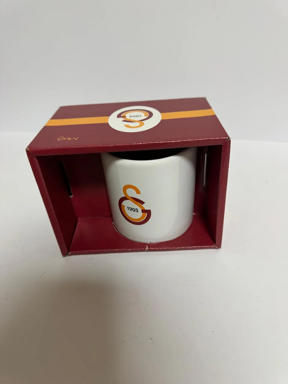 Seramik 1.sınıf Kupa Sarı Kırmızı Diğer