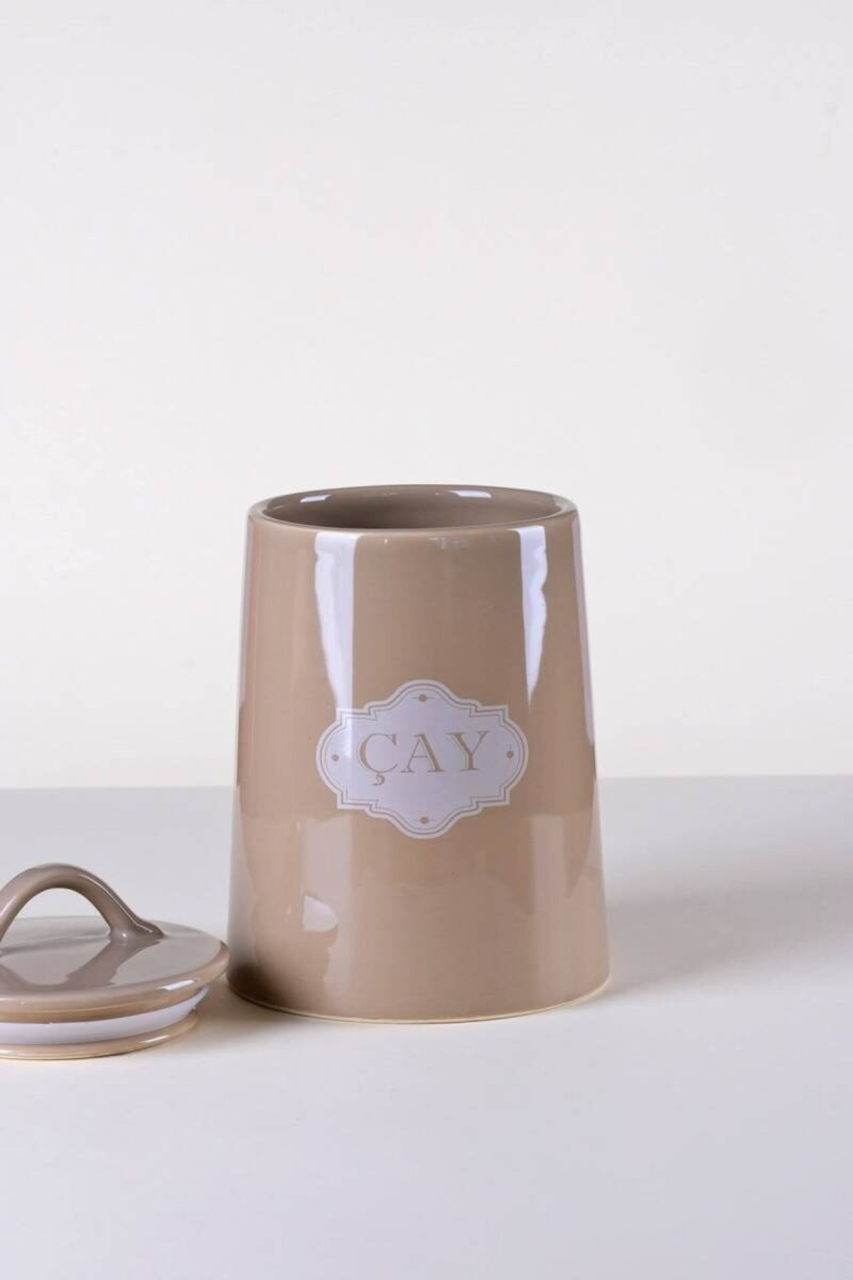 Elif Aksesuar Seramik 3 Lü Çay Şeker Saklama Kavanozu