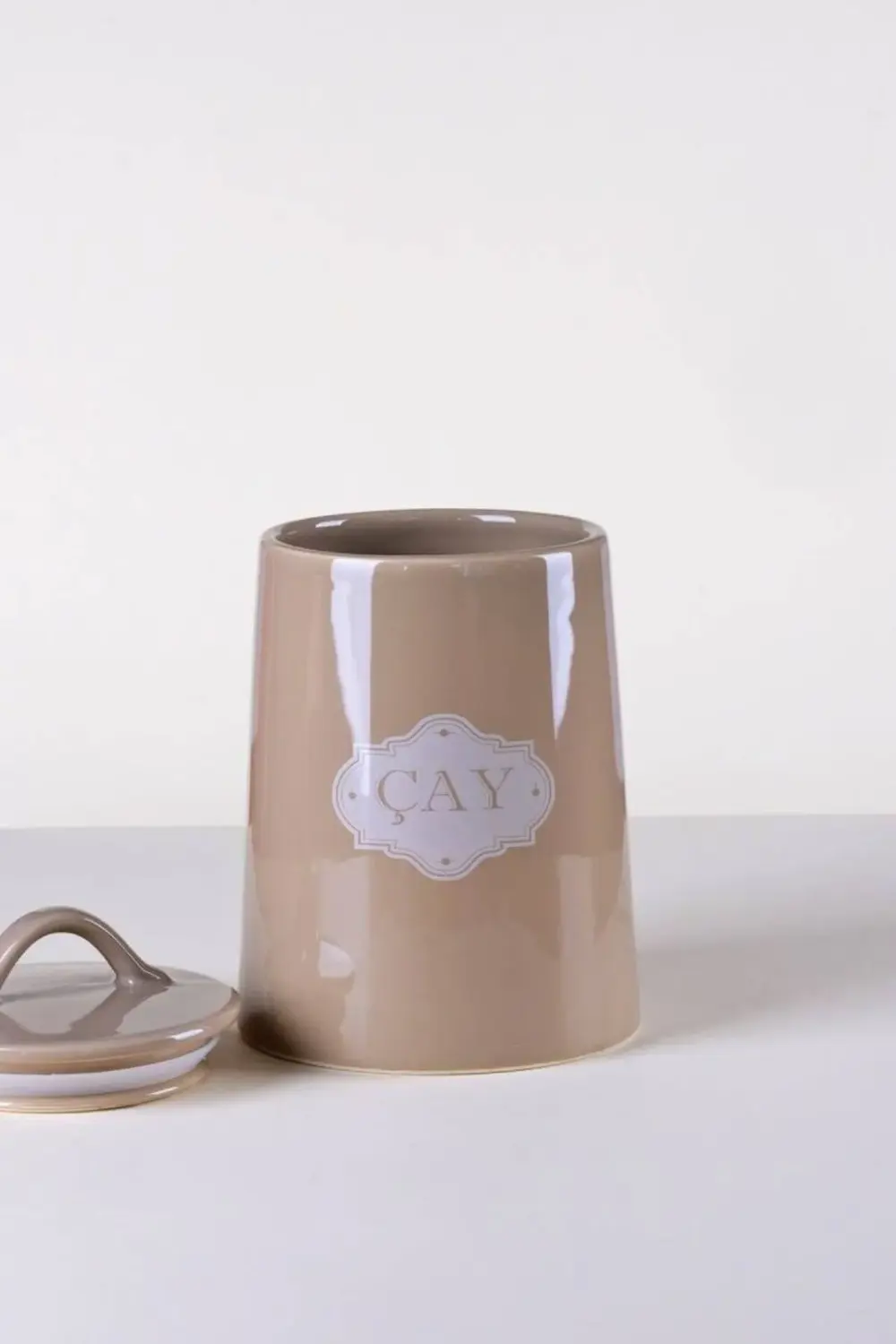 Seramik 3 Lü Çay Şeker Saklama Kavanozu