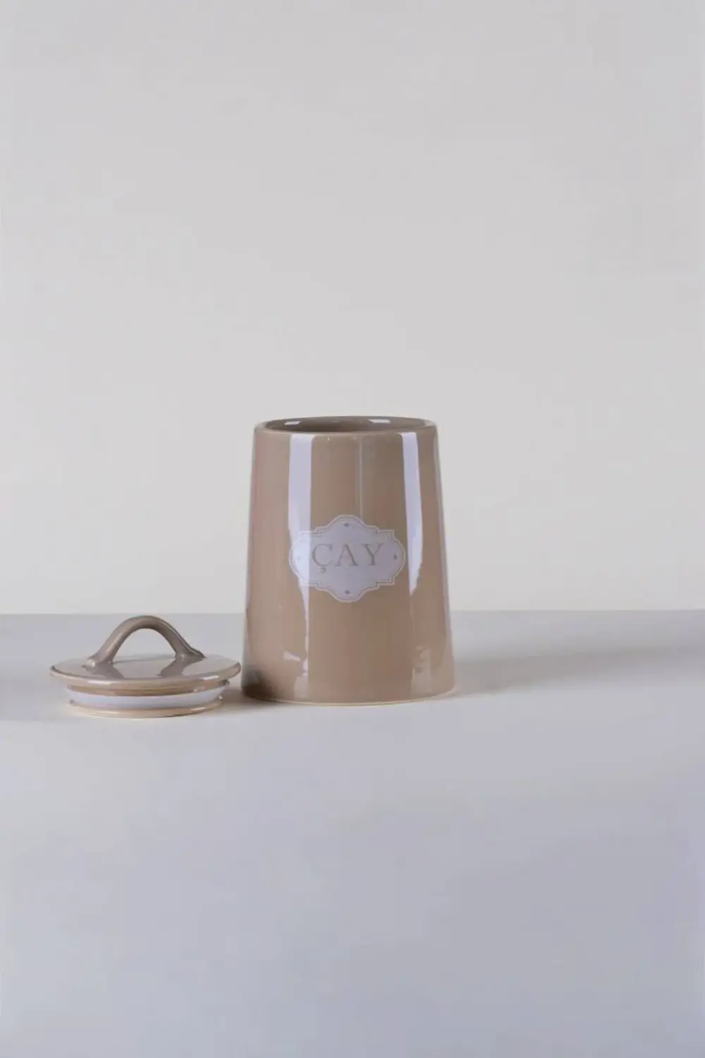 Seramik 3 Lü Çay Şeker Saklama Kavanozu