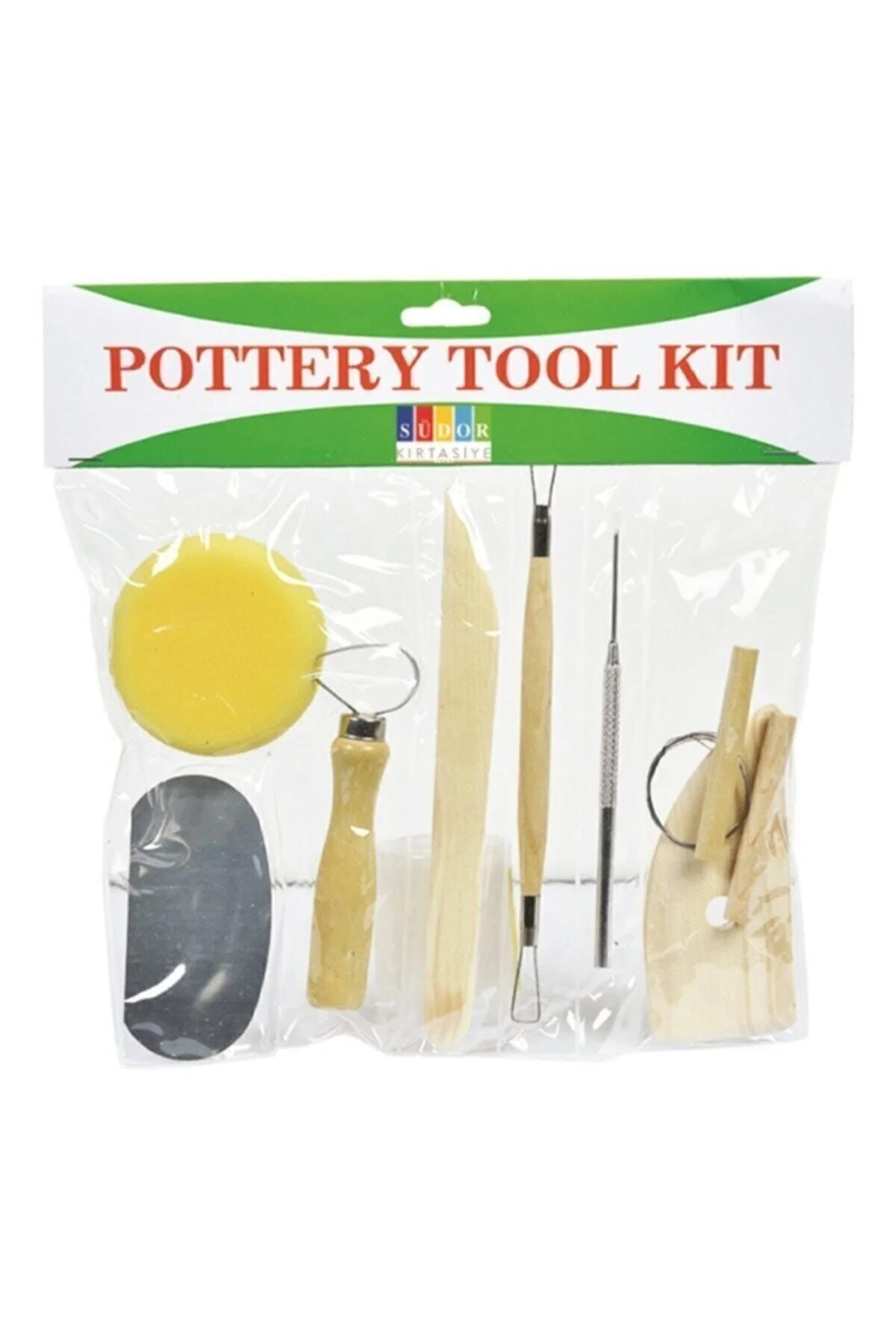 Seramik Başlangıç Seti 8 Parça (Potery Tool Kıds) Seramik Başlangıç Seti 8 Parça (Potery Tool Kıds) - Görsel 2