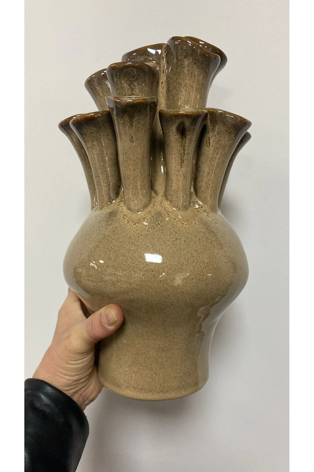 Seramik Boru Vazo 17*18*32 cm AK.LB0009