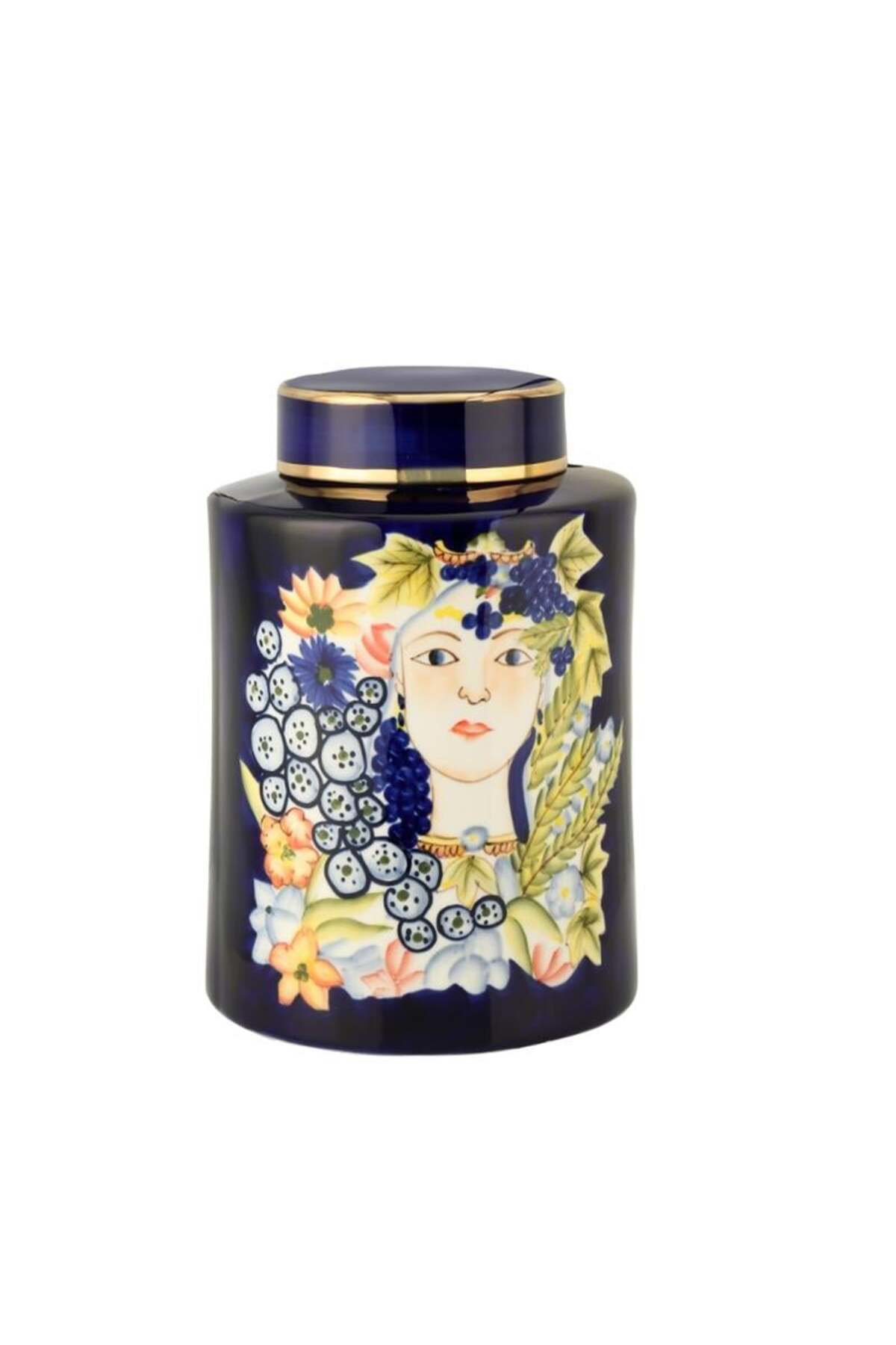 Vitale Seramik Dekoratif Vazo 21,2*21,2*31,4 Cm