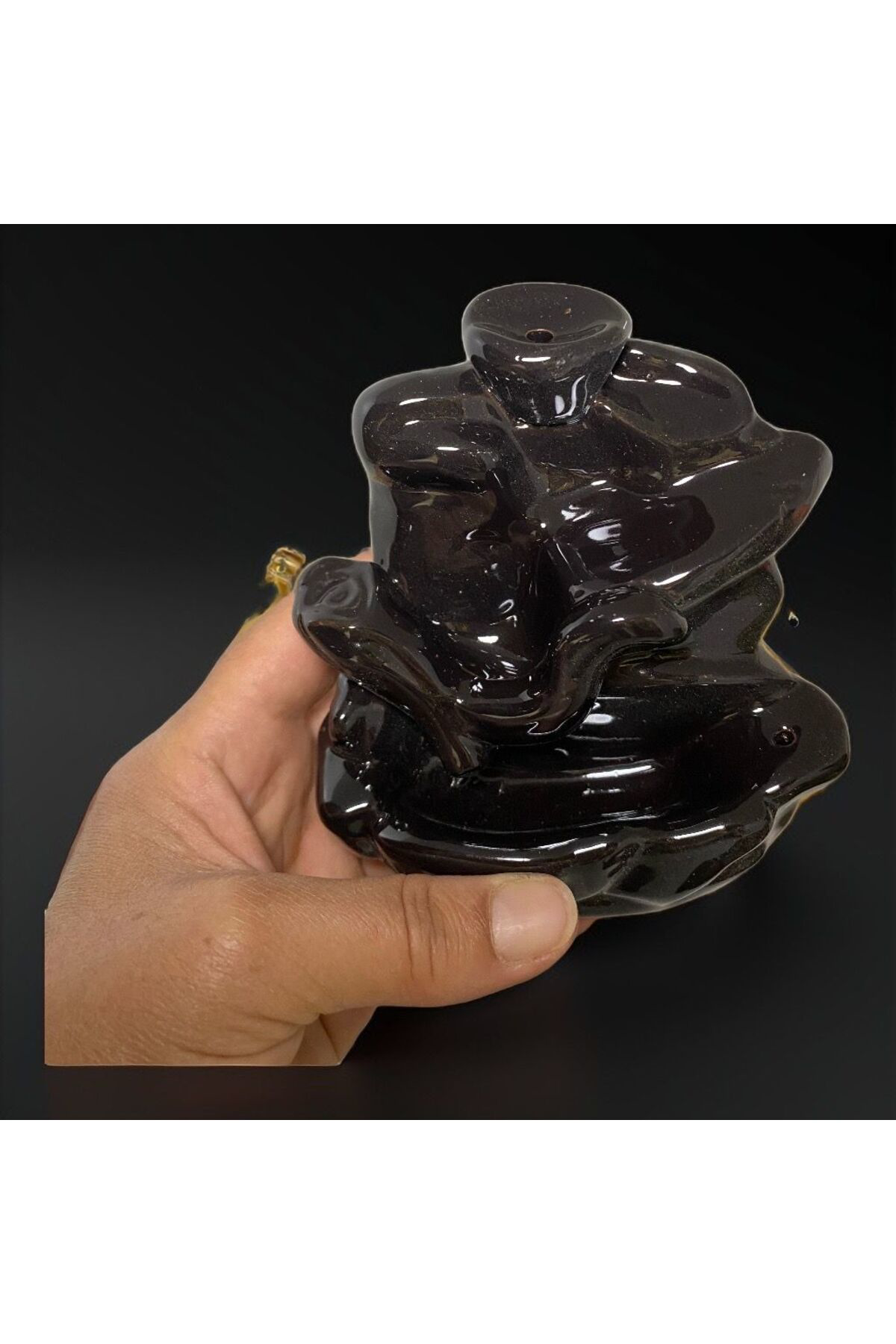 Elif Aksesuar Seramik Geri Akışlı Tütsülük