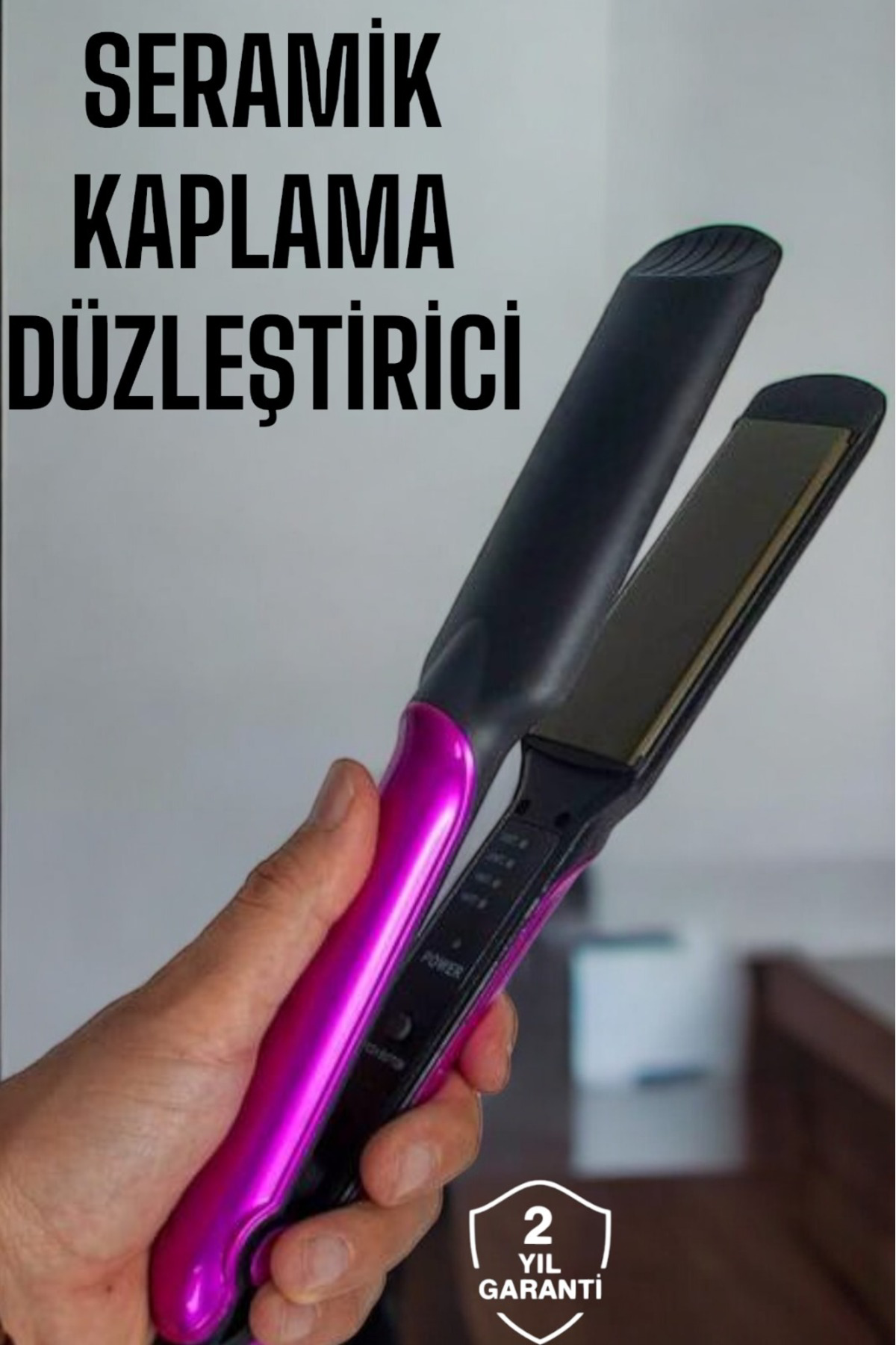 Rby Seramik Kaplama İsi Ayarli Yipranma Karşiti Saç Düzleştirici