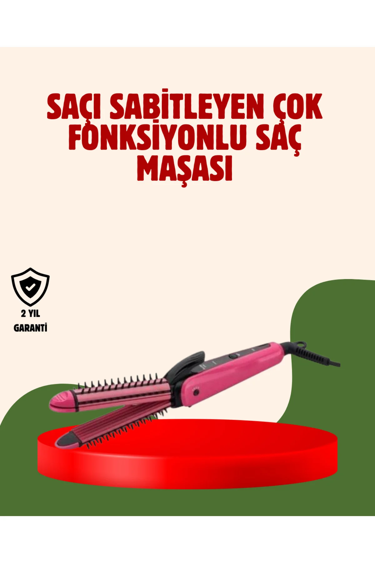 Seramik Kaplama Saç Şekillendirici | Dalga ve Düzleştirme