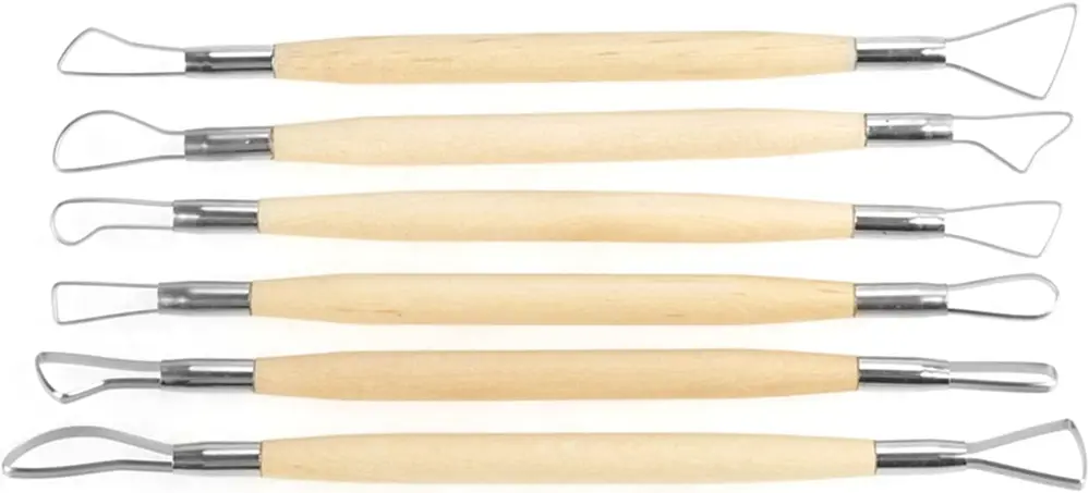 Seramik Kil, Balmumu Çift Taraflı Tel Şerit Seramik Dip Alma Set 