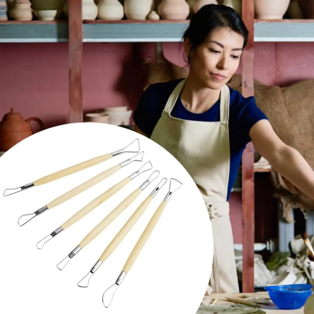 Seramik Kil, Balmumu Çift Taraflı Tel Şerit Seramik Dip Alma Set 