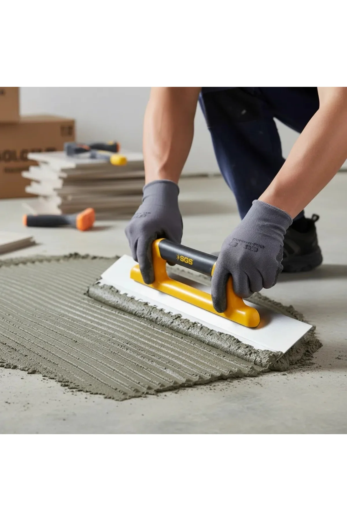 SERAMİK MALASI KAUÇUK SAPLI 8*8 50CM KAPALI SAP SGS3610 Fiyatı, Yorumları ve Özellikleri