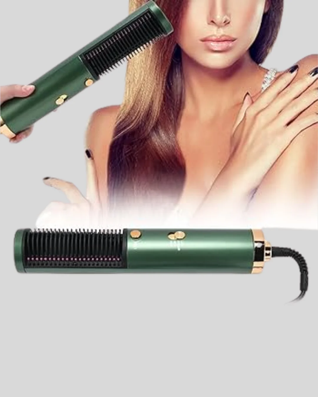 Seramik Plakalı Saç Düzleştirici – 200°C Ayarlanabilir Isı, İyon 