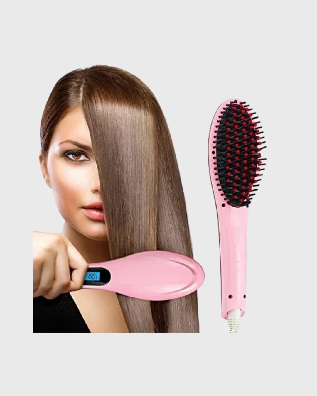 Seramik Plakalı Saç Düzleştirici Hızlı Isınan 5 Kademe Isı Ayarlı