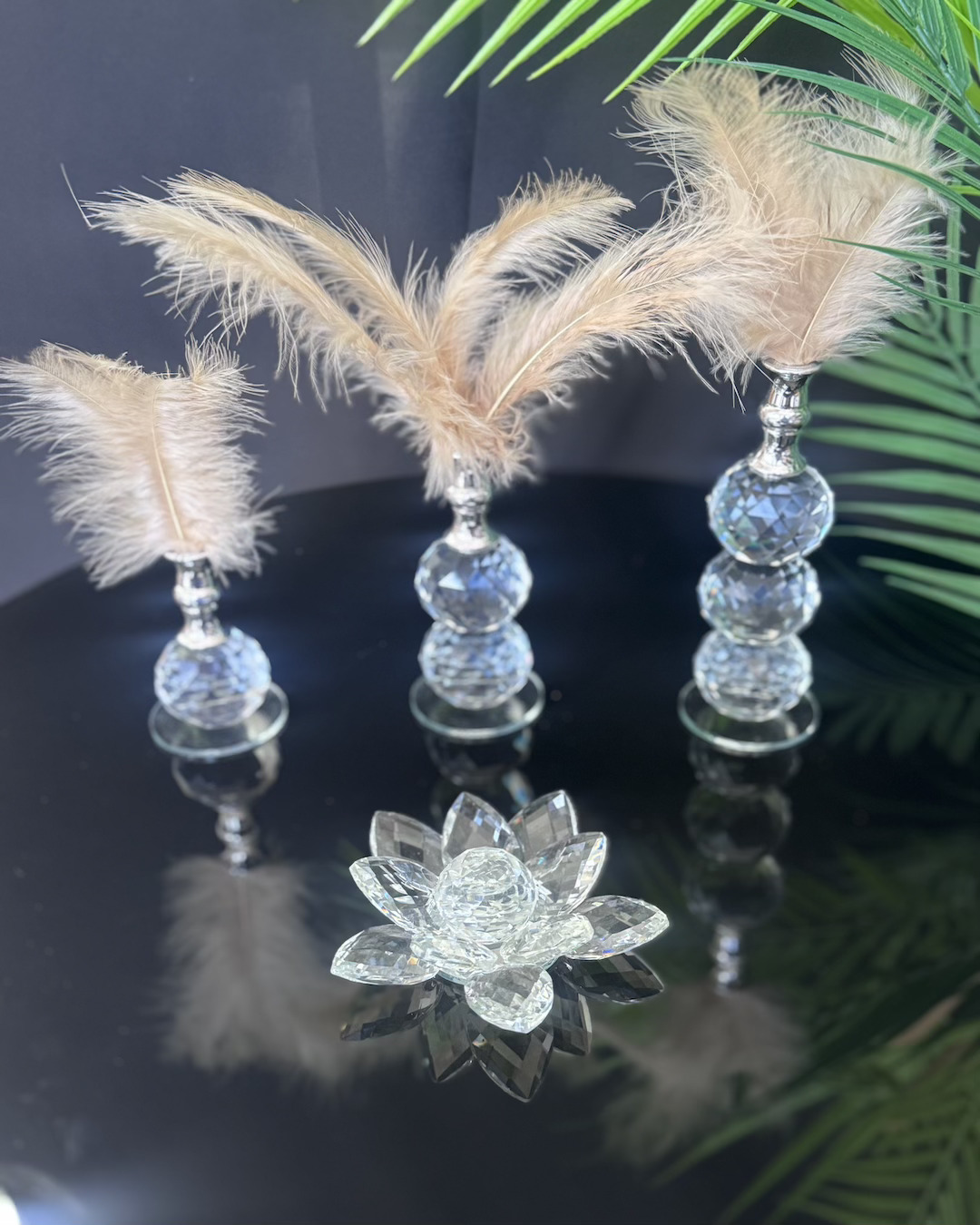Seraph Gümüş Dekoratif Tüylük ve Lotus Seraph Gümüş Dekoratif Tüylük ve Lotus