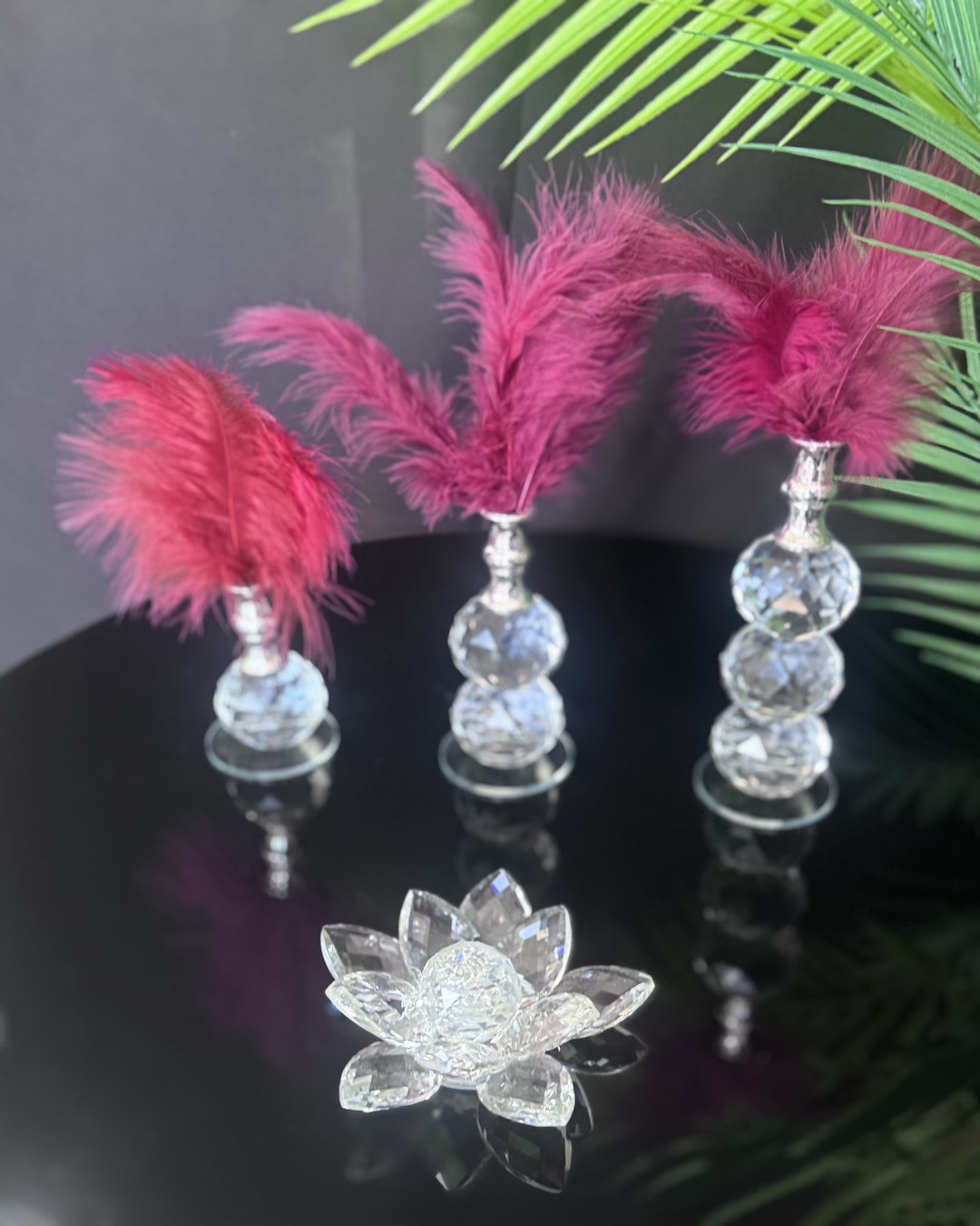 Seraph Gümüş Dekoratif Tüylük ve Lotus Seraph Gümüş Dekoratif Tüylük ve Lotus