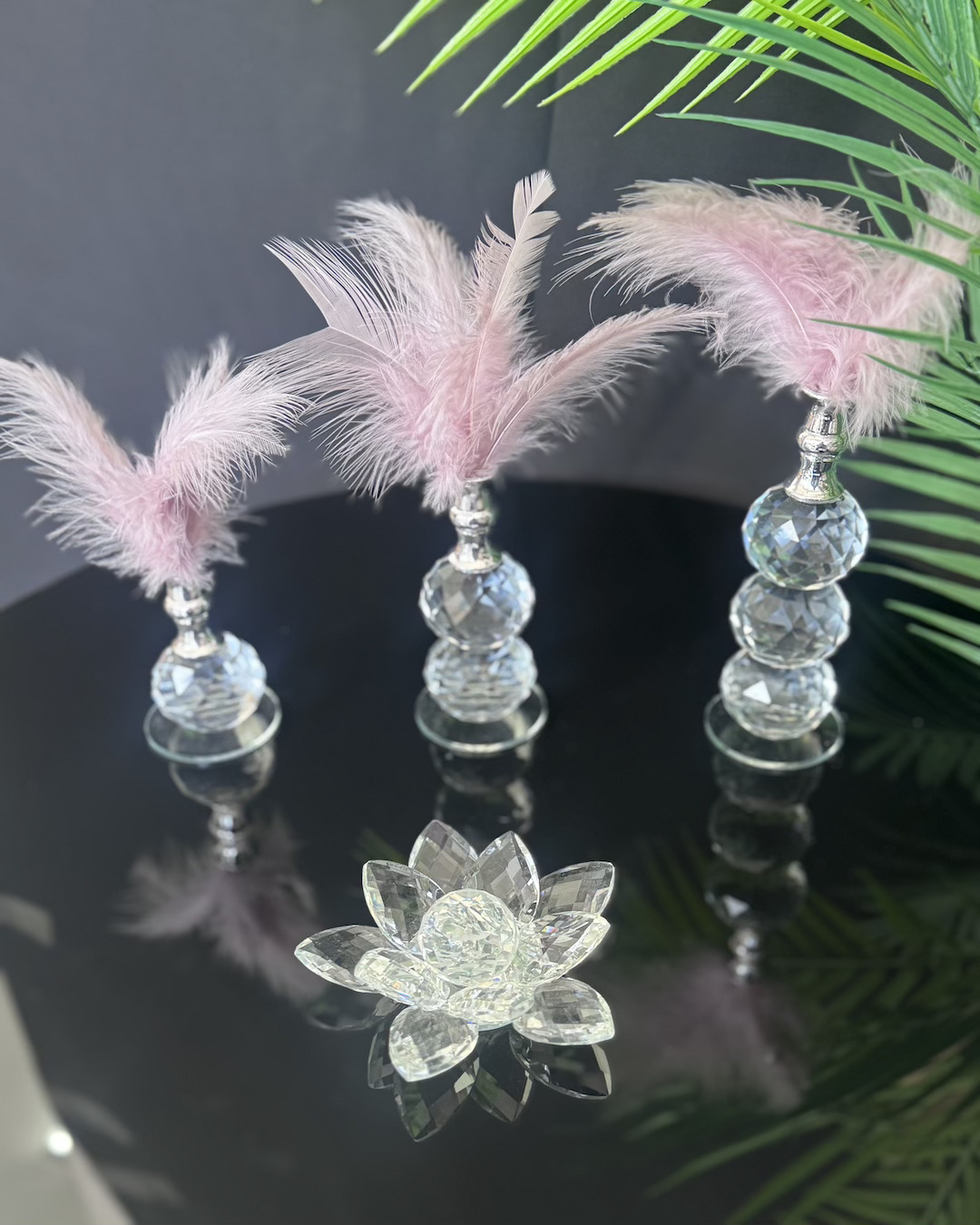 Seraph Gümüş Dekoratif Tüylük ve Lotus Seraph Gümüş Dekoratif Tüylük ve Lotus