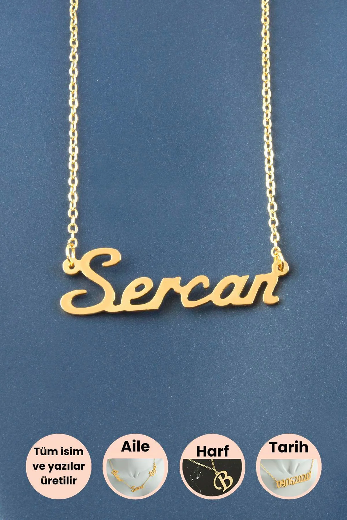 Sercan İsimli Kolye