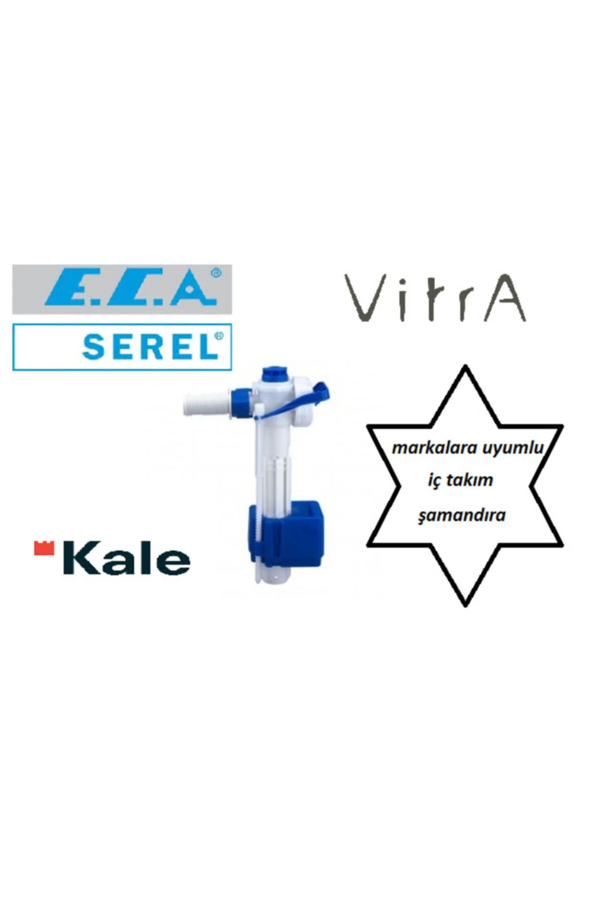 Serel Gömme Rezervuar Iç Takımı Yandan 3/8 Serel Gömme Rezervuar Iç Takımı Yandan 3/8