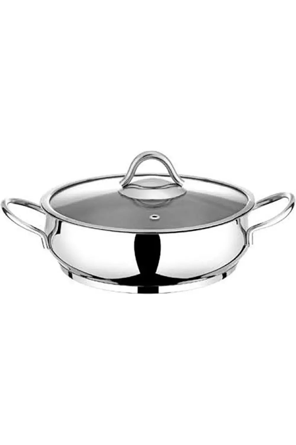 Serena Çelik Tencere Basık 28 No