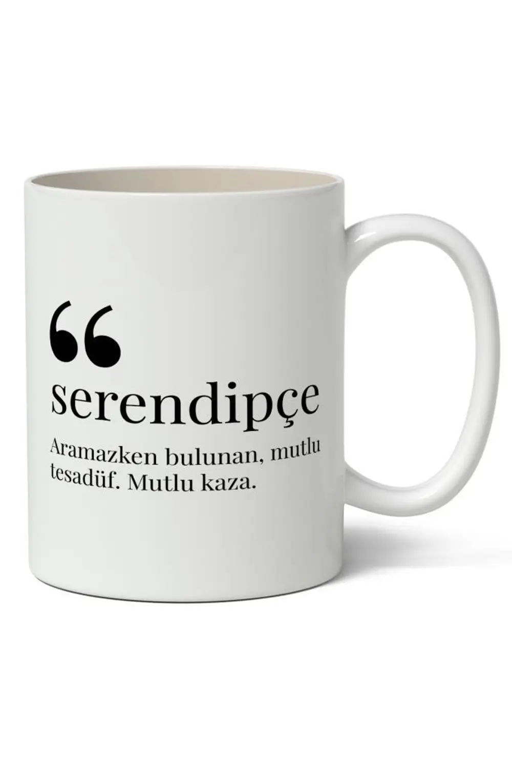 Serendipçe Kelime Anlamı Baskılı Kupa Bardak Baskılı Kahve Kupa B Serendipçe Kelime Anlamı Baskılı Kupa Bardak Baskılı Kahve Kupa B
