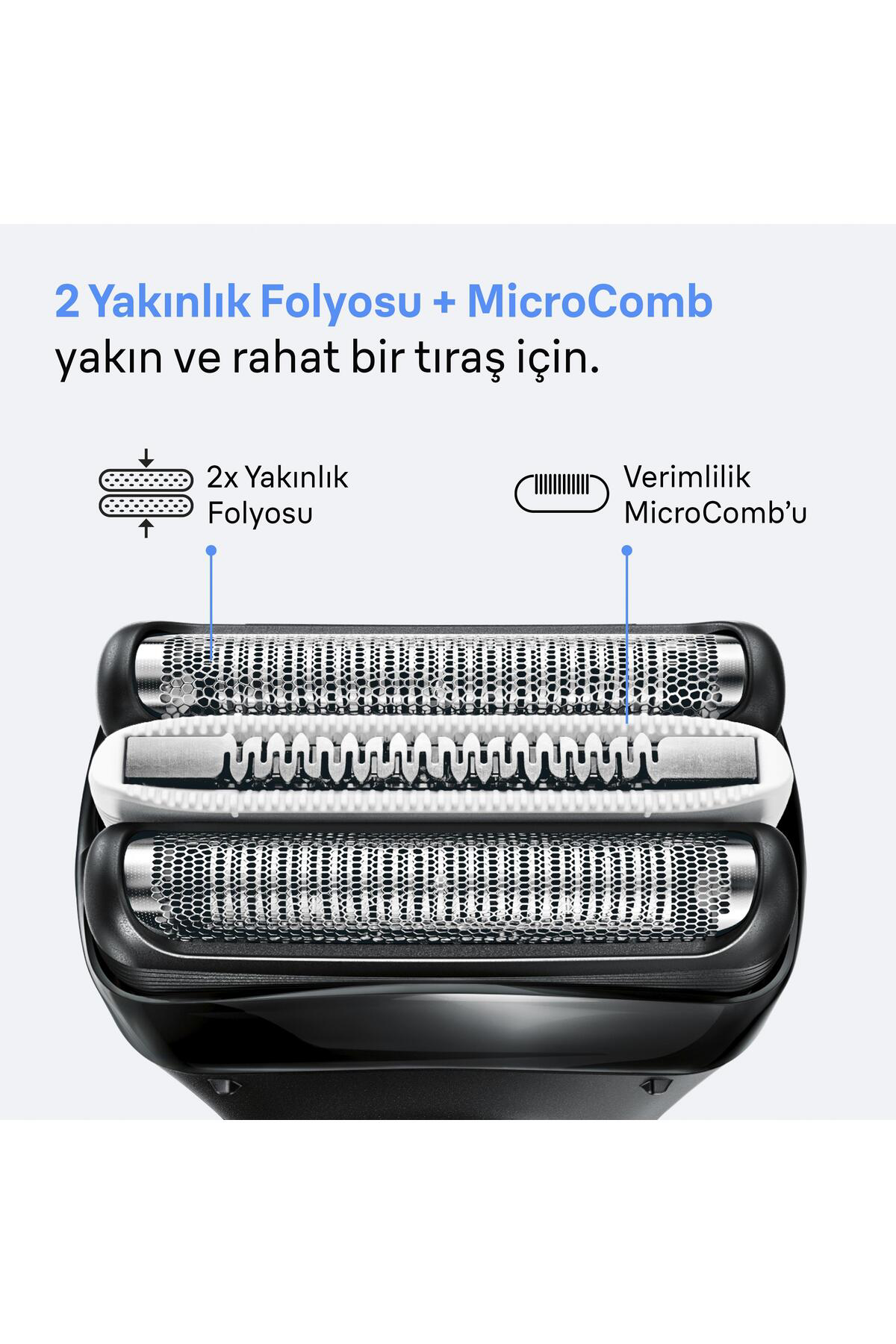Series 3+ Elektrikli Tıraş Makinesi Yedek Başlığı, 32B