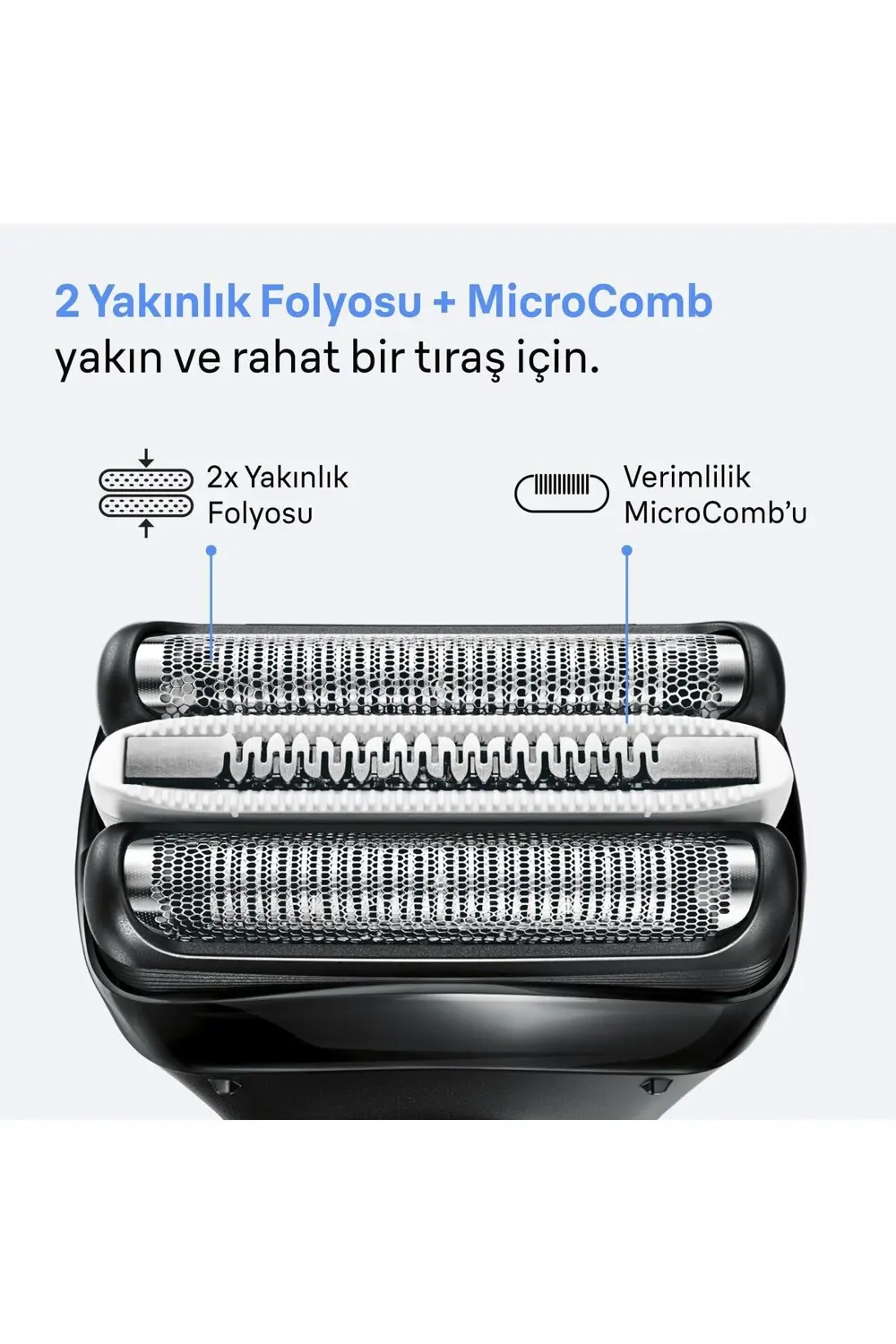 Series 3+ Elektrikli Tıraş Makinesi Yedek Başlığı, 32B