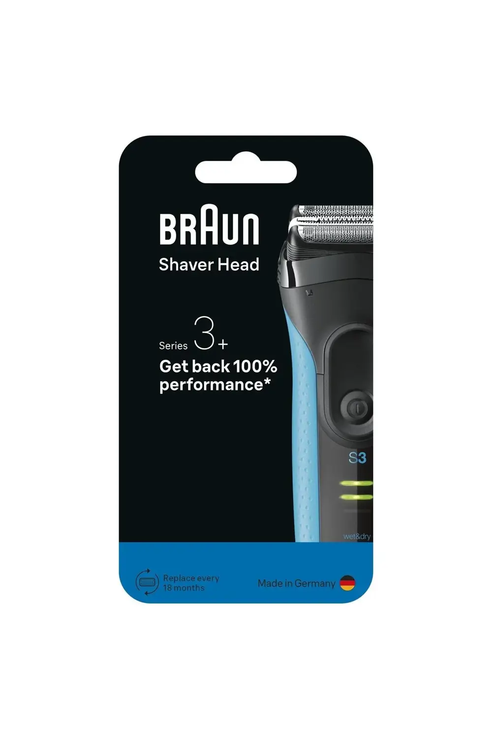 Series 3+ Elektrikli Tıraş Makinesi Yedek Başlığı, 32B