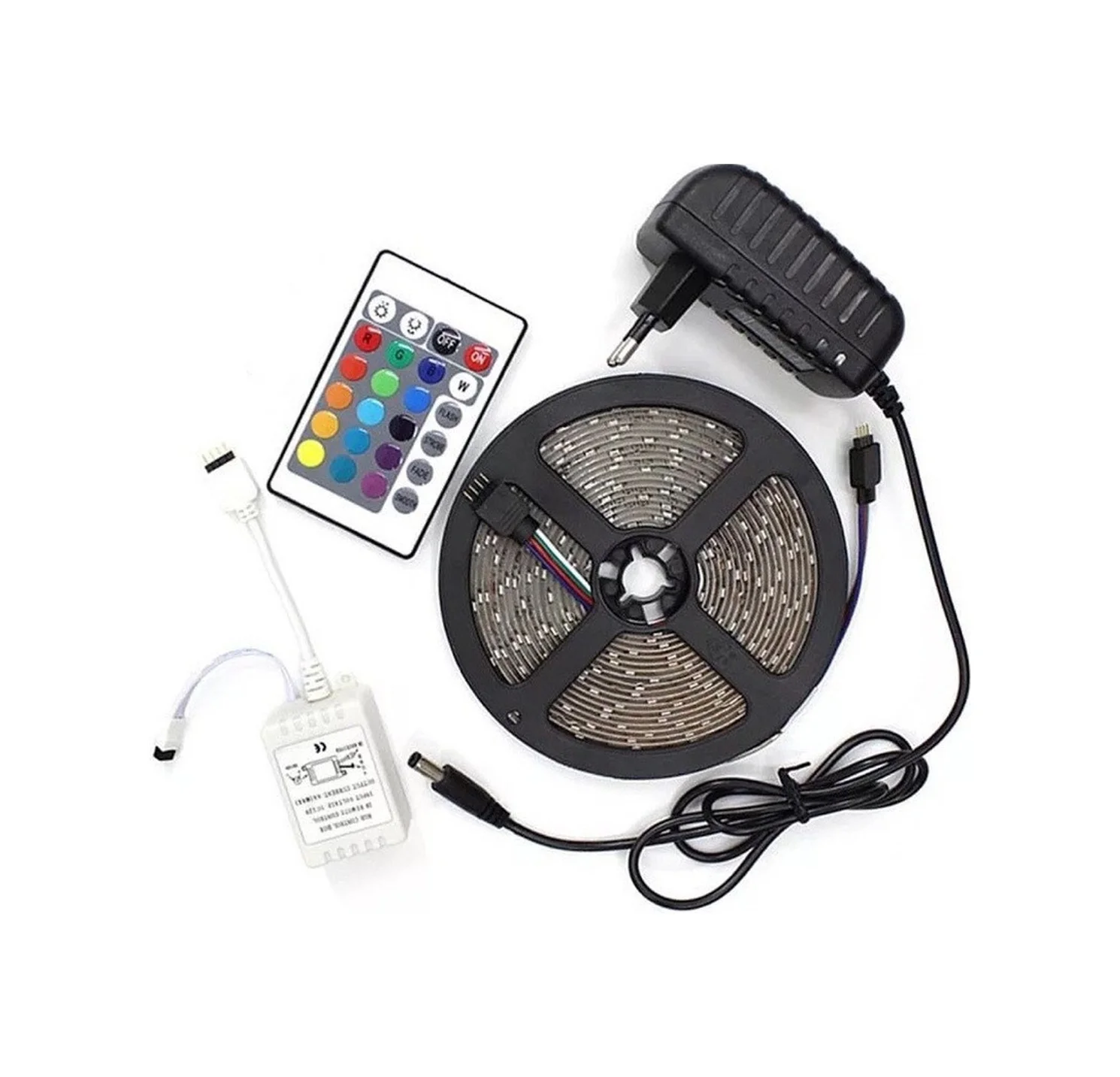 Şerit Led 5 Metre Kumandalı Animasyonlu Rgb 5224 Diğer