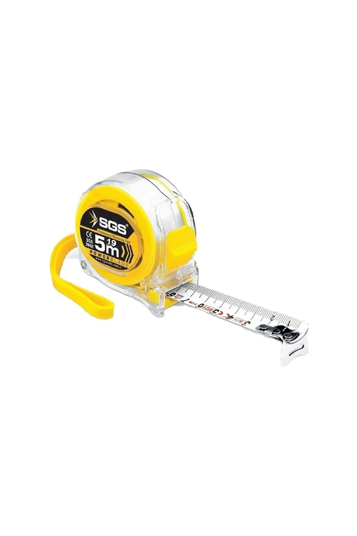 ŞERİT METRE 5 mt 19mm SGS2061 ŞERİT METRE 5 mt 19mm SGS2061