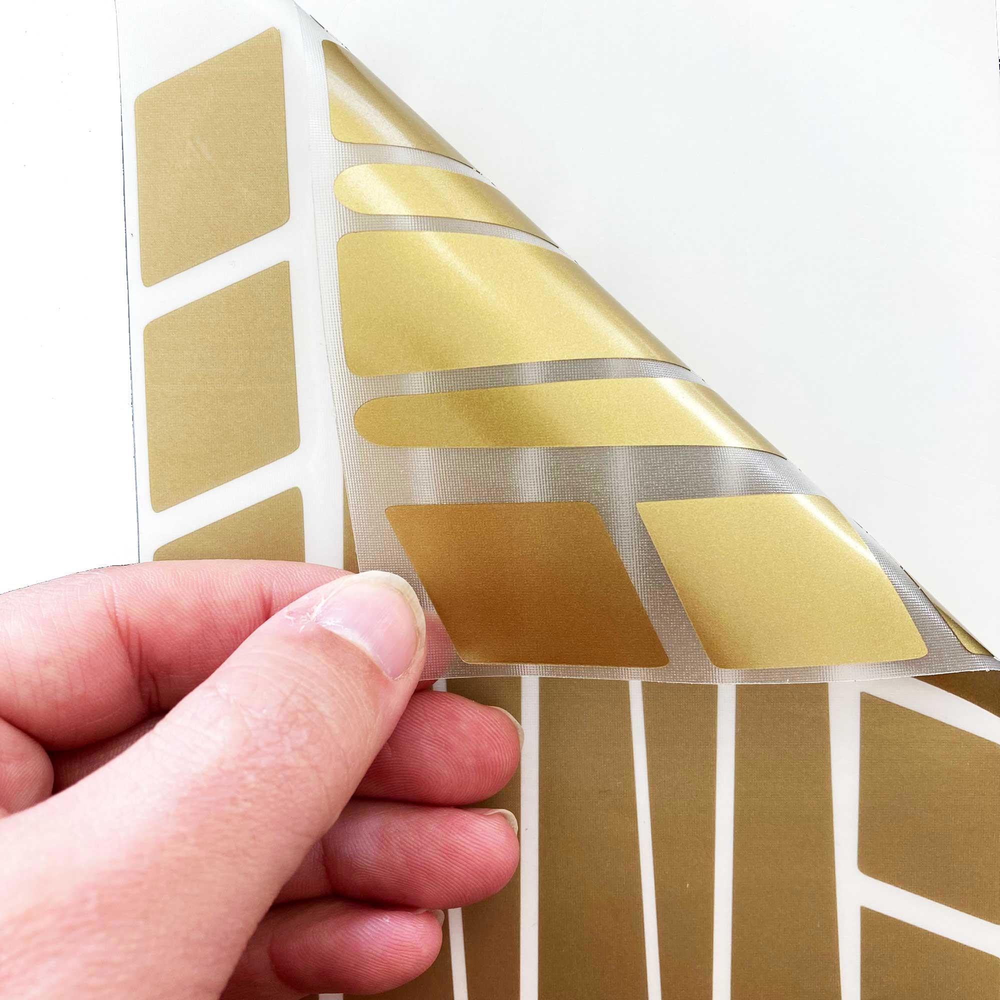 Çınar Extreme Şerit Tasarımlı Yaldızlı Gold Motosiklet Kask Sticker Çınar Extre