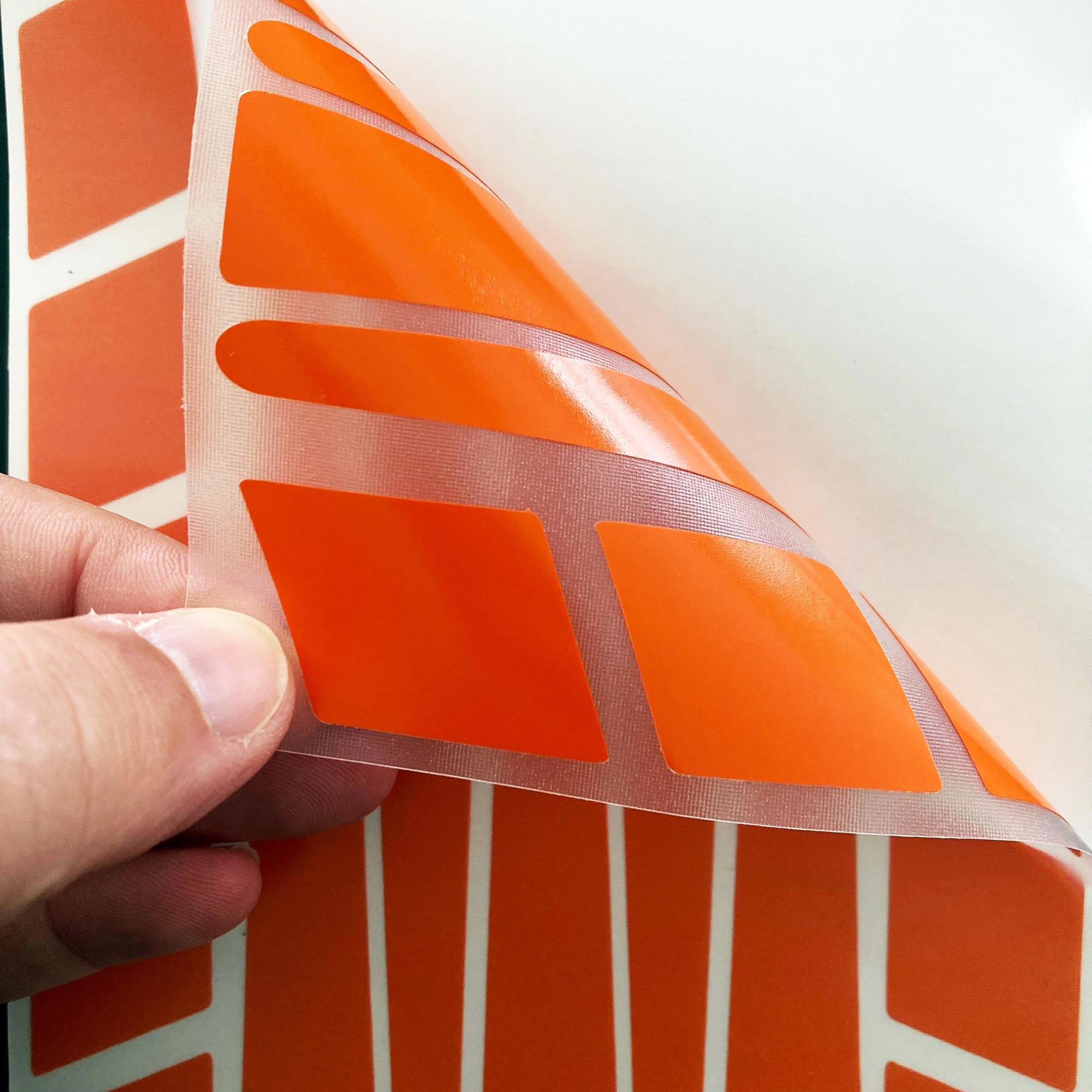 Çınar Extreme Şerit Tasarımlı Alev Turuncusu Motosiklet Kask Sticker Çınar Extr