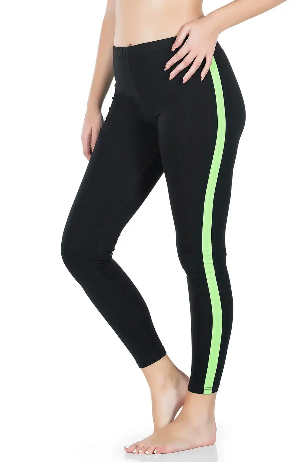 Şeritli Kadın Tayt 0603