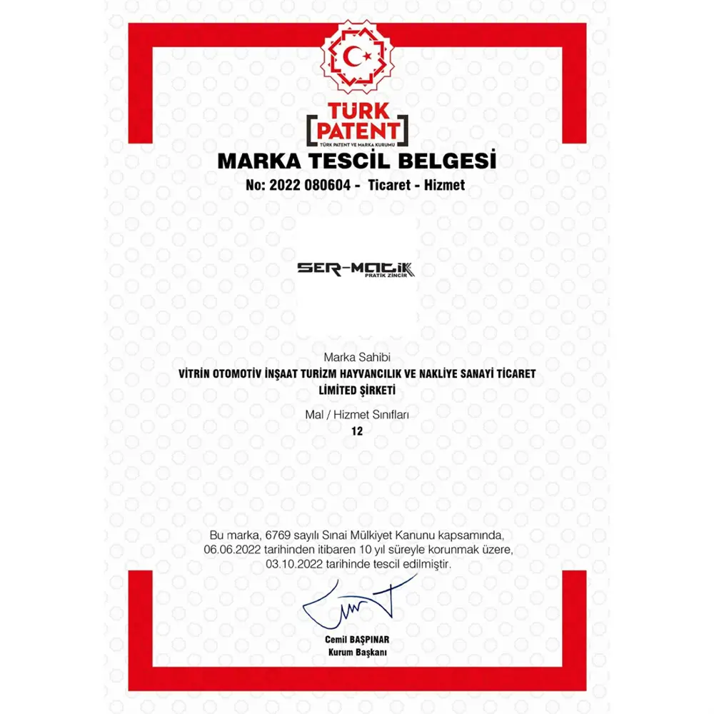 SERMATİK PRATİK KAR ZİNCİRİ SMALL  155 / 195