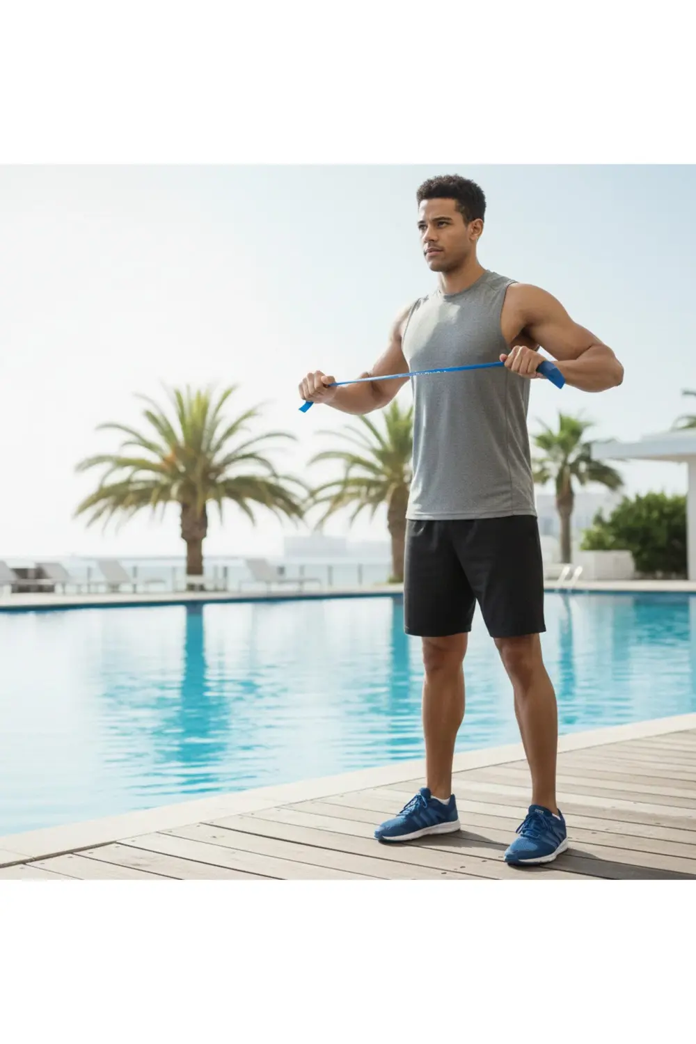 Sert Direnç Latex Aerobik-Pilates-Yoga-Spor Bandı-BANT(285X30X1,3