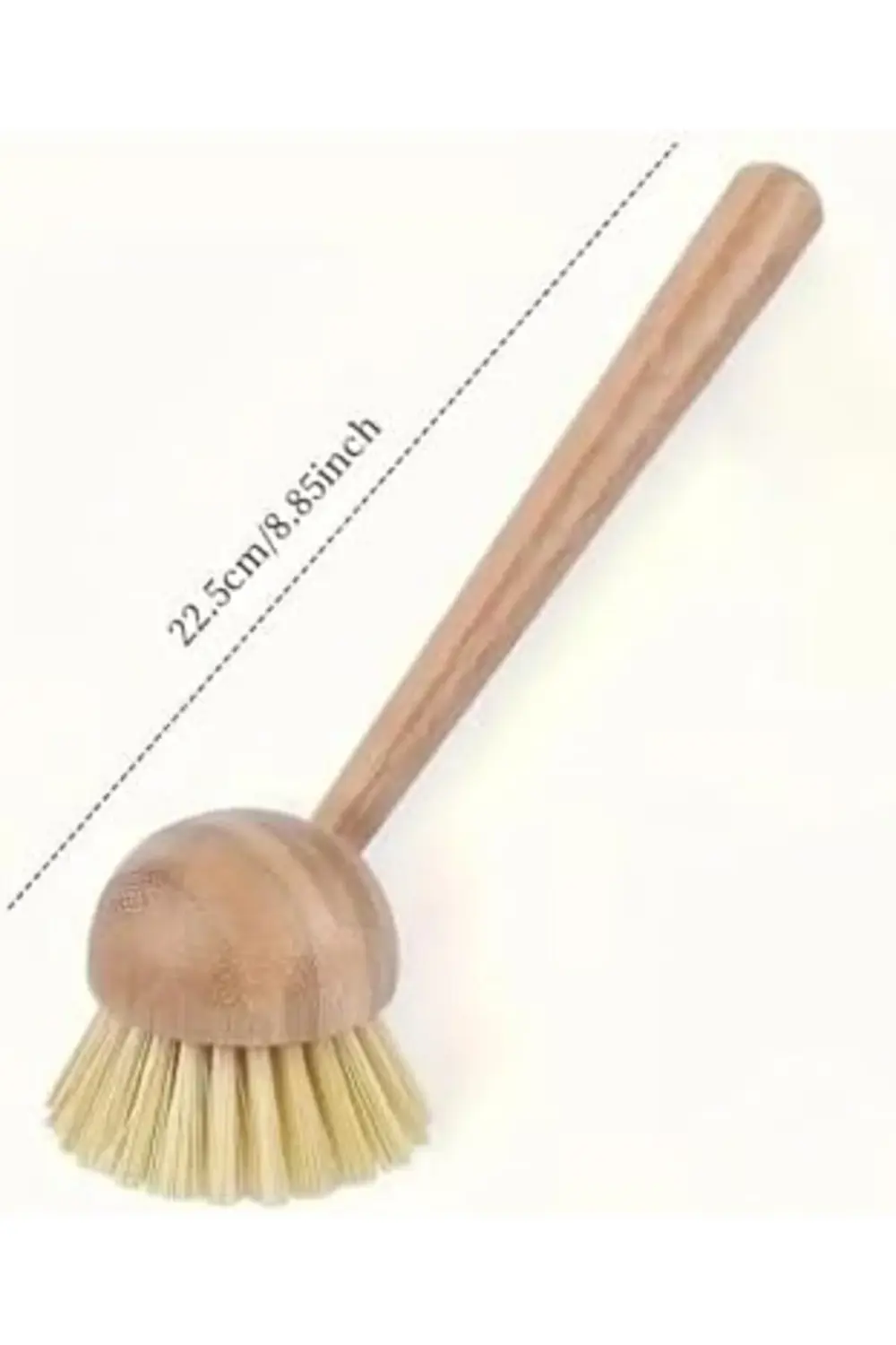 Sert Kıllı Bambu Saplı Ahşap Mutfak Temizlik Fırçası 21 Cm 117822