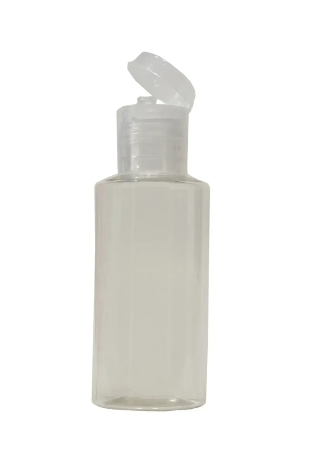 Sert Plastik 50 Ml Boş Sprey Kolonya Dezenfektan Silindir Şişesi