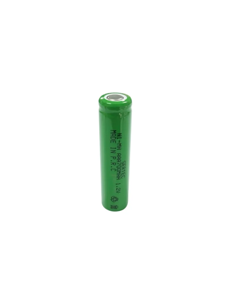 Sertec - 1.2V 700 Mah - AAA - Ni-MH Şarjlı Pil - (Başsız / Flat Head) Sertec - 1.2V 700 Mah - AAA - Ni-MH Şarjlı Pil - (Başsız / Flat Head)