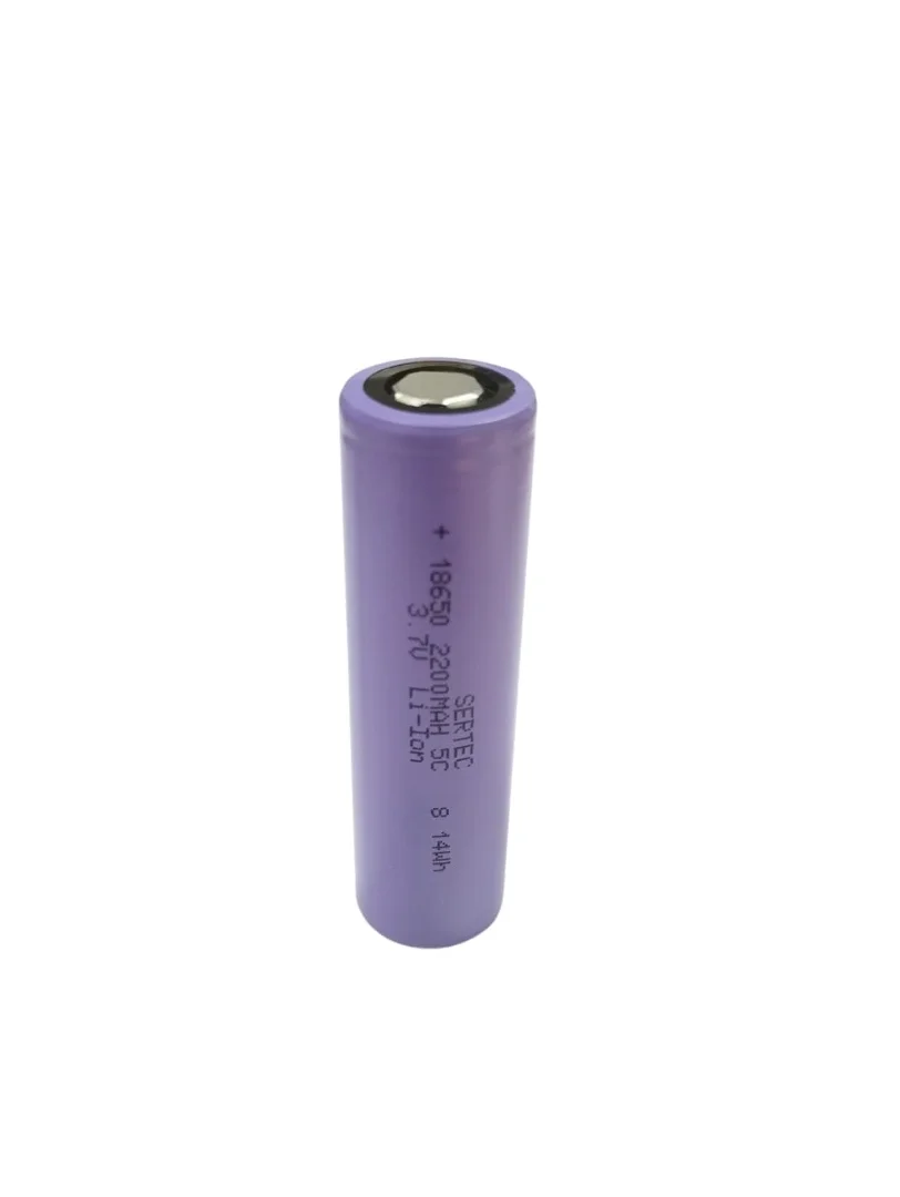 Sertec 18650 3.7v 2200 Mah 5c Li-ıon Şarjlı Pil Sertec 18650 3.7v 2200 Mah 5c Li-ıon Şarjlı Pil