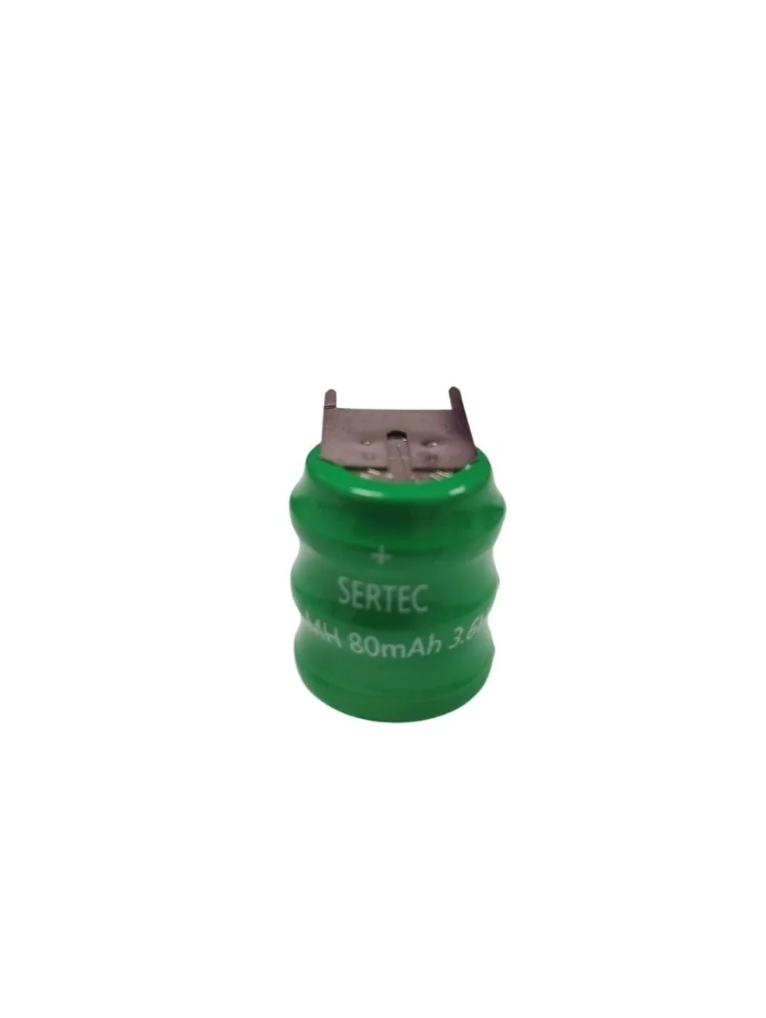 Sertec - 3.6v 3s1p 80 Mah 3 Pin Nı-mh Buton Pil Sertec - 3.6v 3s1p 80 Mah 3 Pin Nı-mh Buton Pil