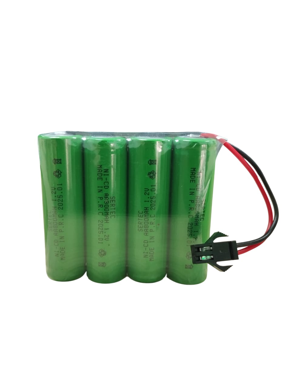 SERTEC 4.8V 4S1P AA 800 MAH KABLO + SİYAH KONNEKTÖRLÜ OYUNCAK PİL